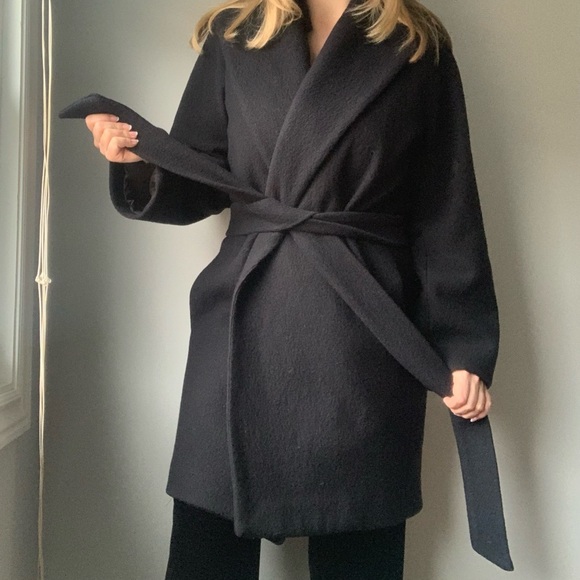 Aritzia Babaton Boiled Wool Coat - Picture 7 of 10
